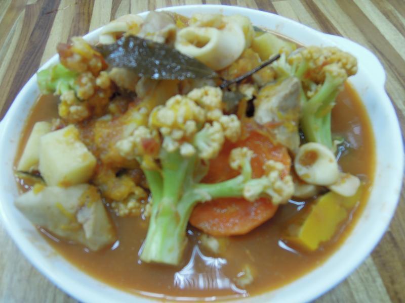 红酱海陆炖菜