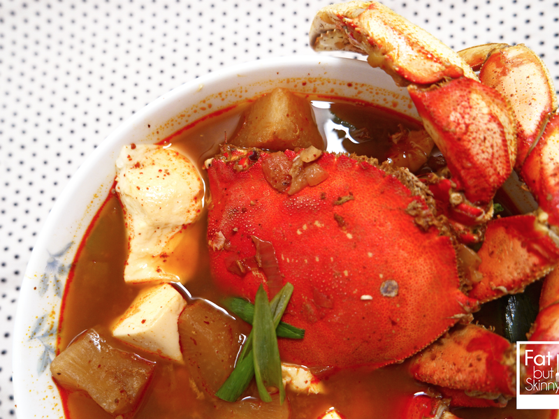 韩式辣螃蟹汤