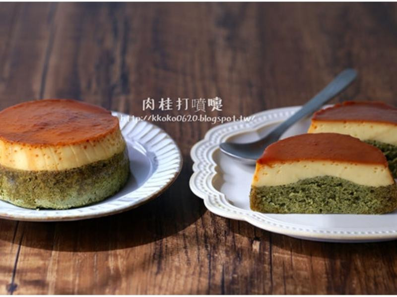京都味抹茶布丁蛋糕