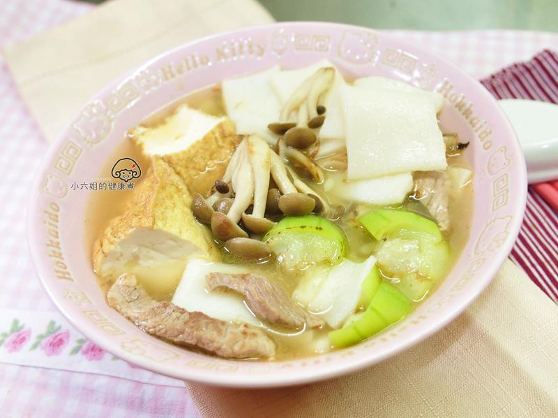 丝瓜粄条汤