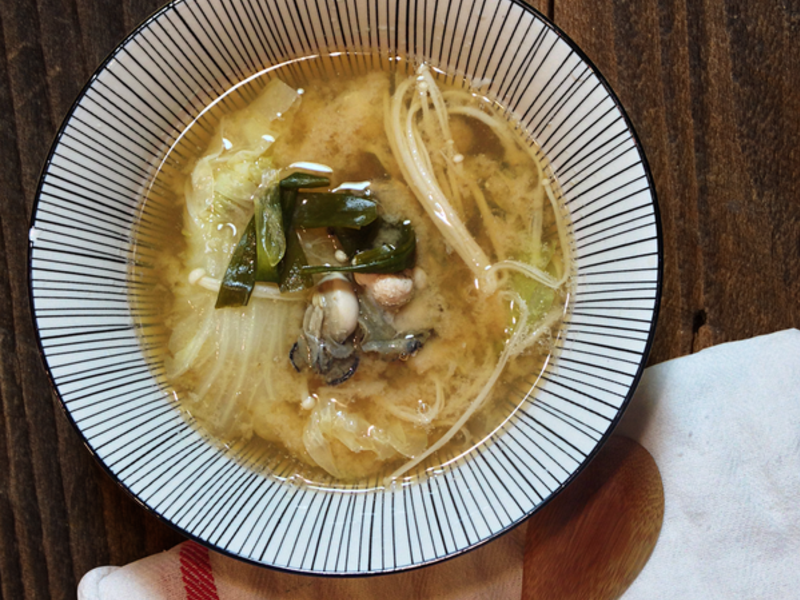牡蛎味噌汤