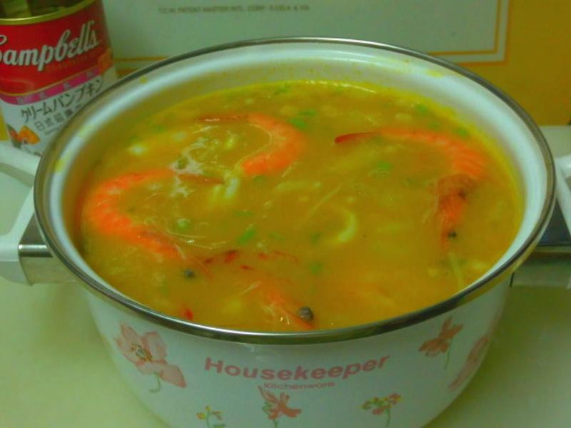 日式海鲜浓汤