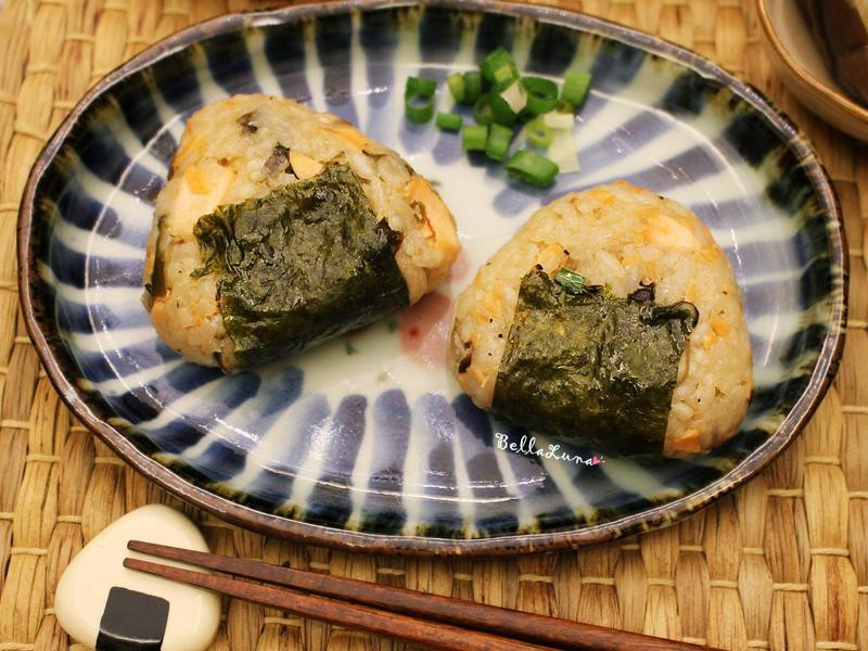 日式鲑鱼菇菇饭