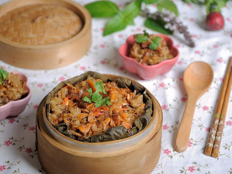 荷香樱花虾油饭