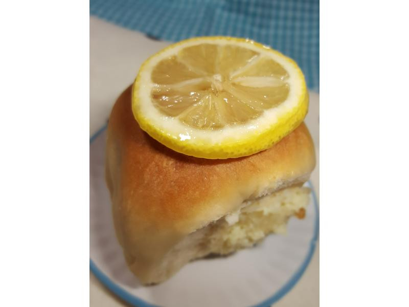 柠檬卡士达吐司面包