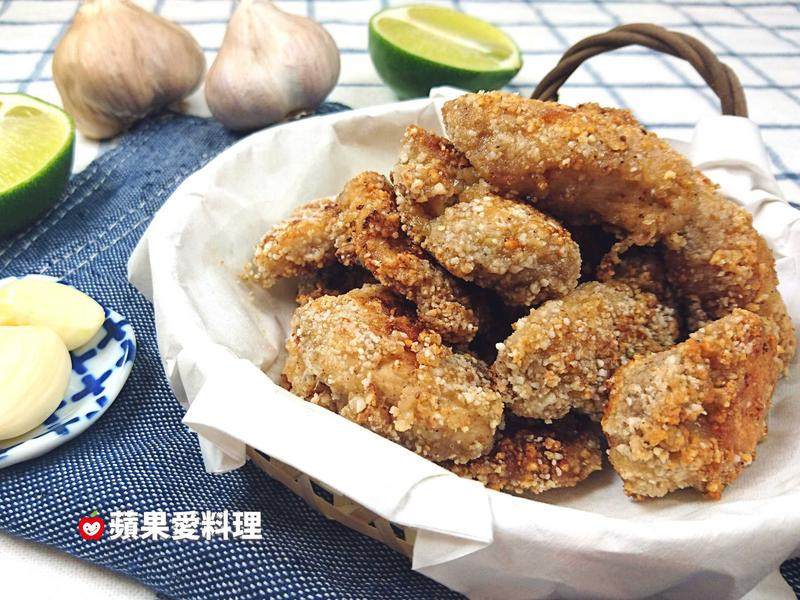 蒜味盐酥鸡