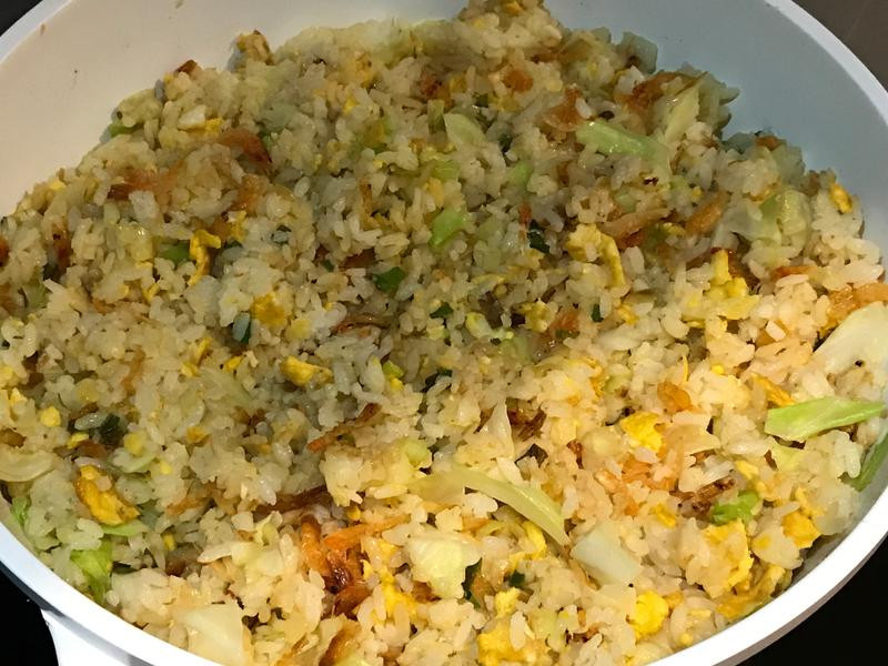 樱花虾炒饭