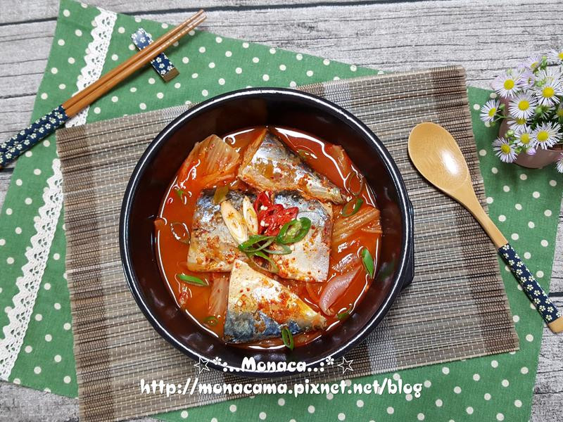 韩式泡菜鲭鱼汤