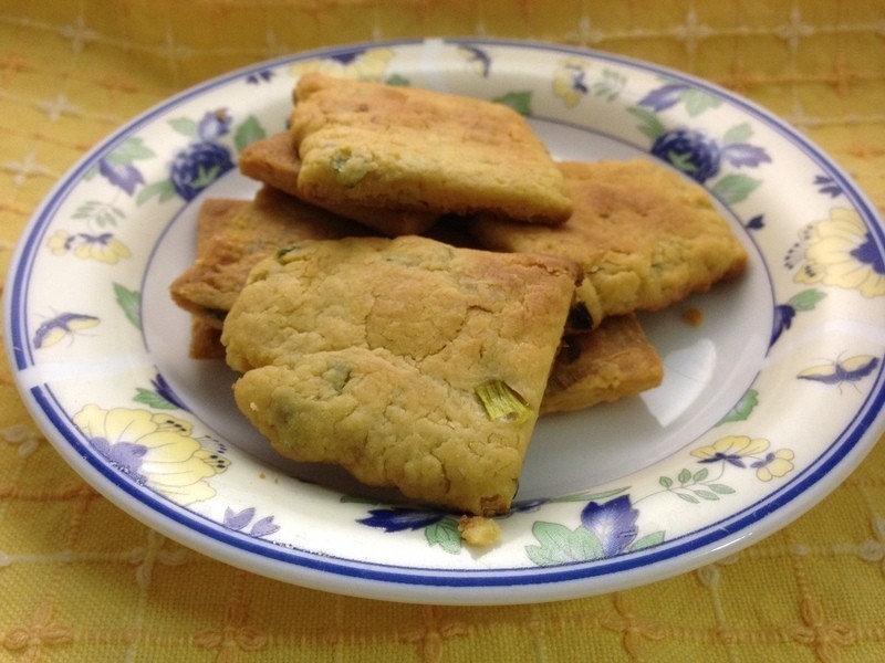 咖哩香葱咸酥饼