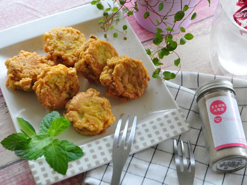 节瓜镶肉煎饼