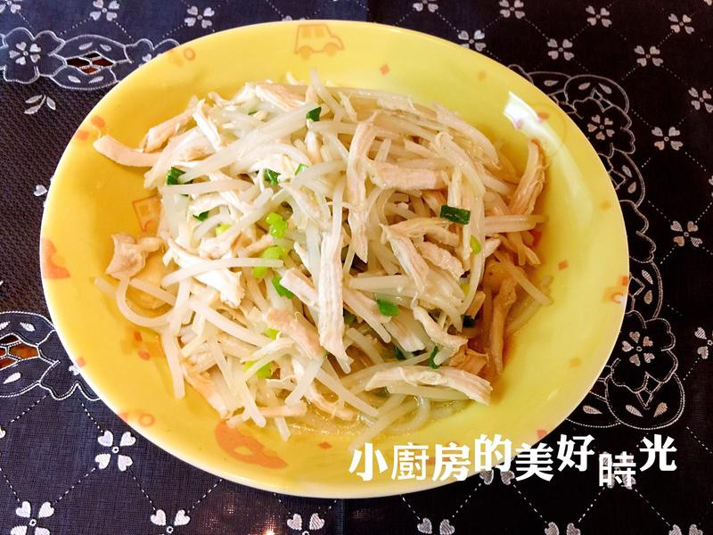 奶油鸡丝银芽