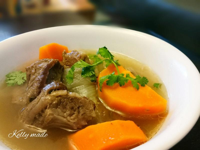 超简易の清炖牛肉汤
