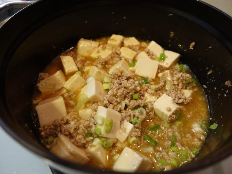 绞肉炖豆腐