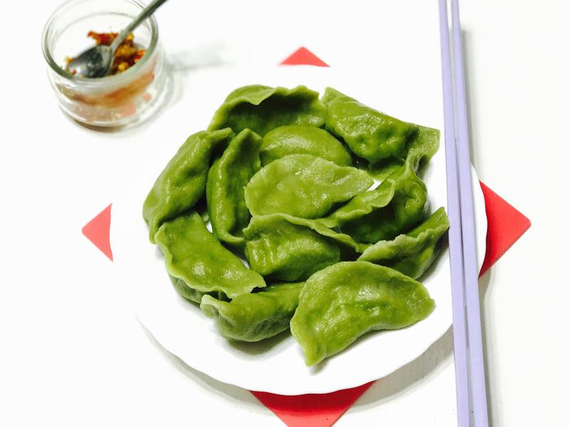 翠玉水饺Jade dumpling