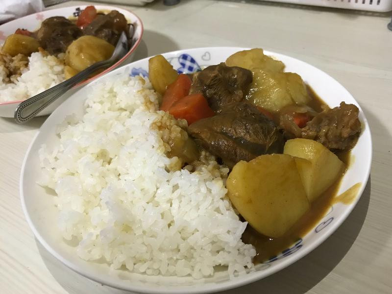 蒙特牛肉咖喱饭