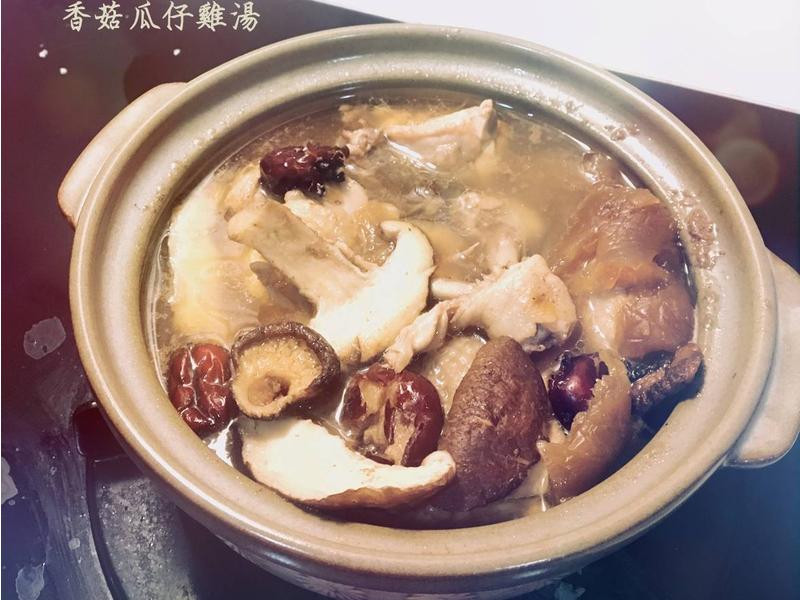 香菇瓜仔鸡汤