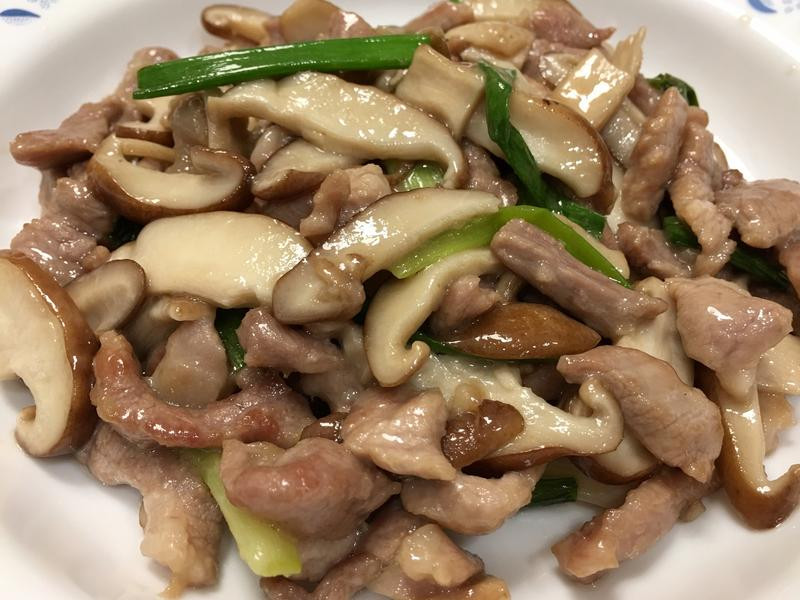 香菇肉丝