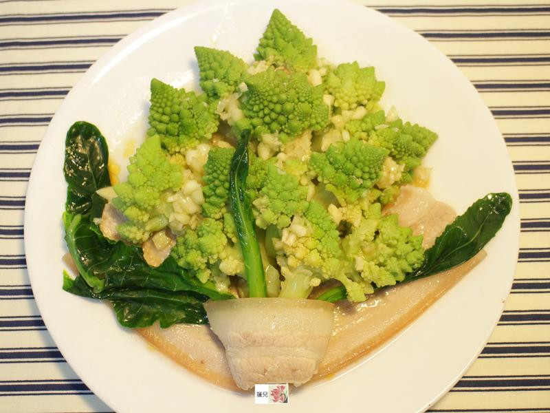 蒜拌绿钻石花椰菜