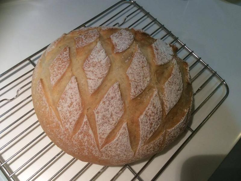 简单白面包