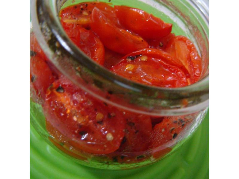 橄榄油烤小蕃茄