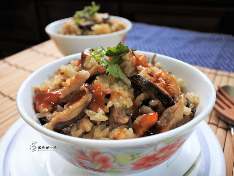 香菇油饭(电锅料理)