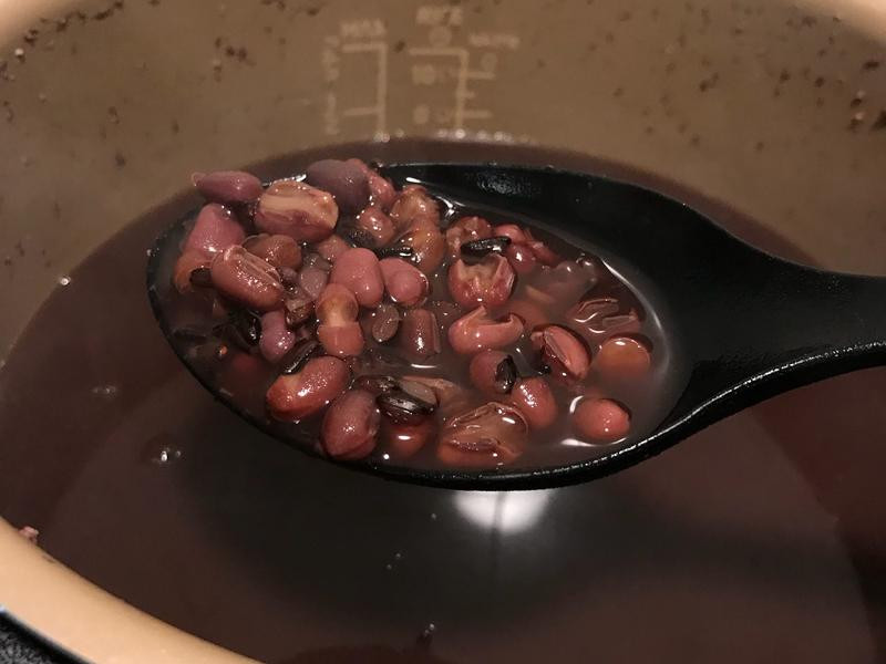紫米红豆汤（万用锅）