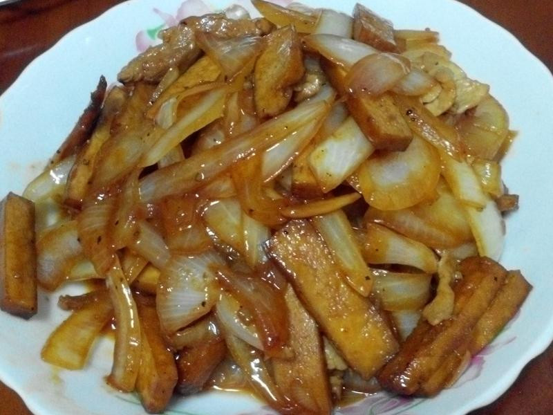 黑胡椒豆干