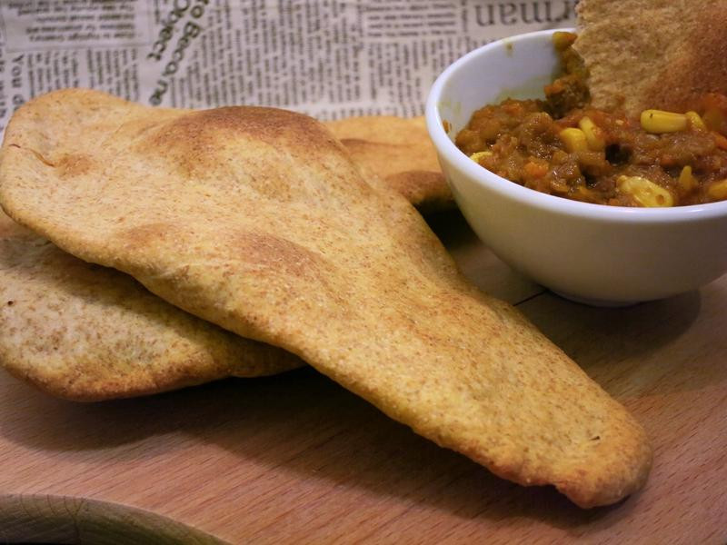 全麦印度烤饼(Naan bread)