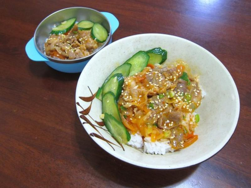 泡菜猪肉小烩饭