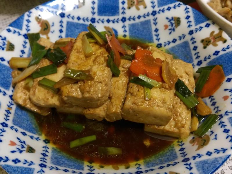 家常煎豆腐