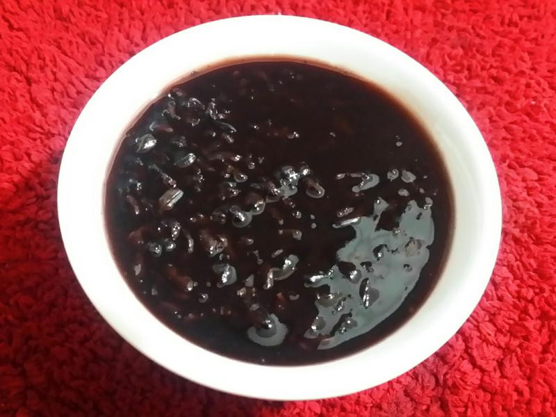 桂圆紫米粥