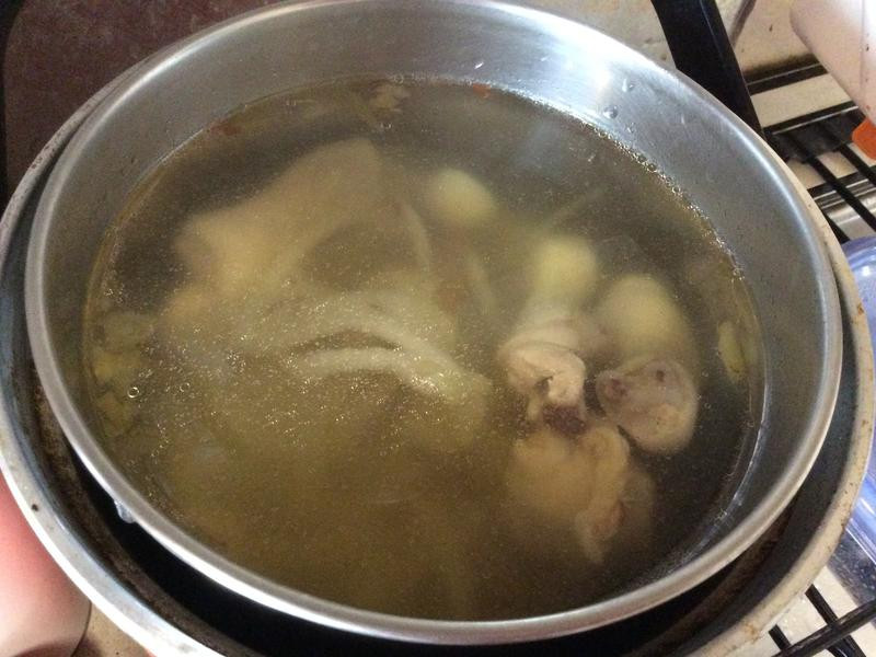 电锅版榨菜鸡汤