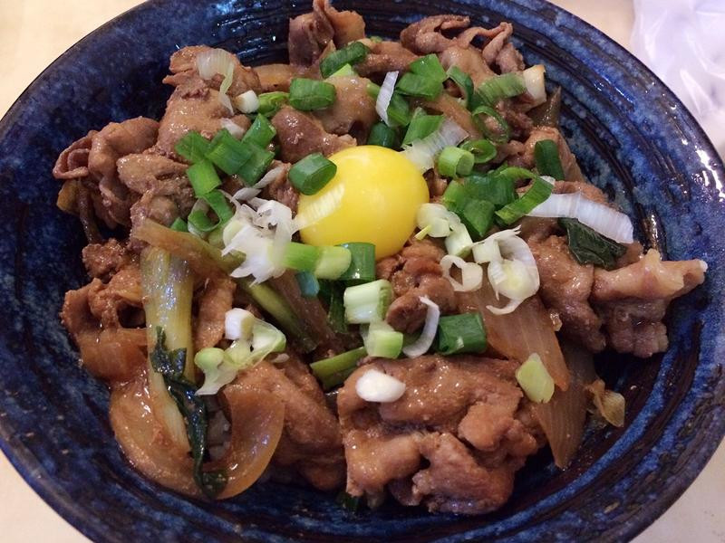 猪肉丼饭