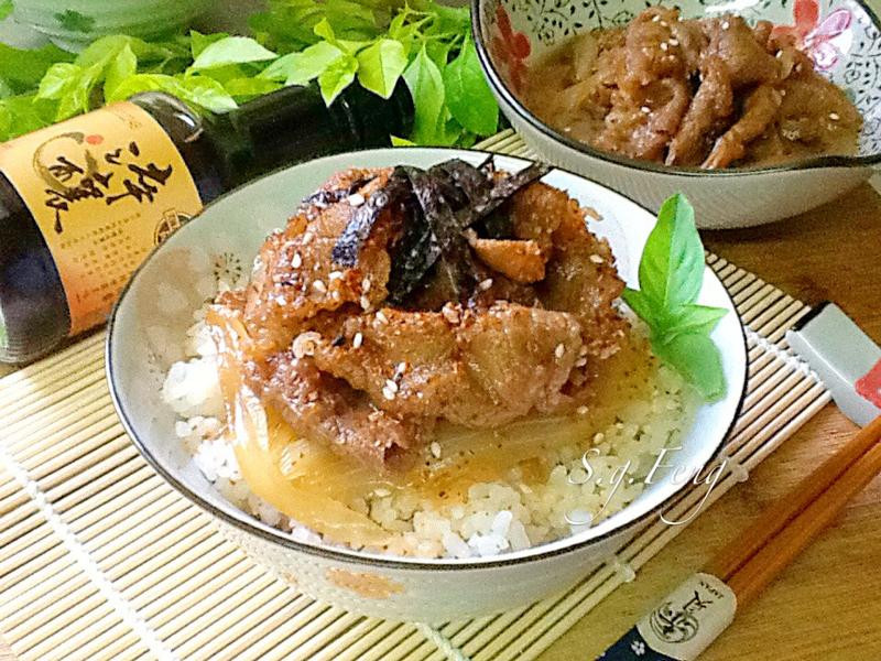 和风牛肉丼饭