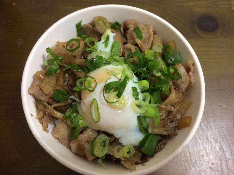 葱烧猪肉丼饭