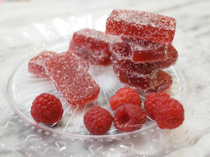 覆盆子草莓法式软糖