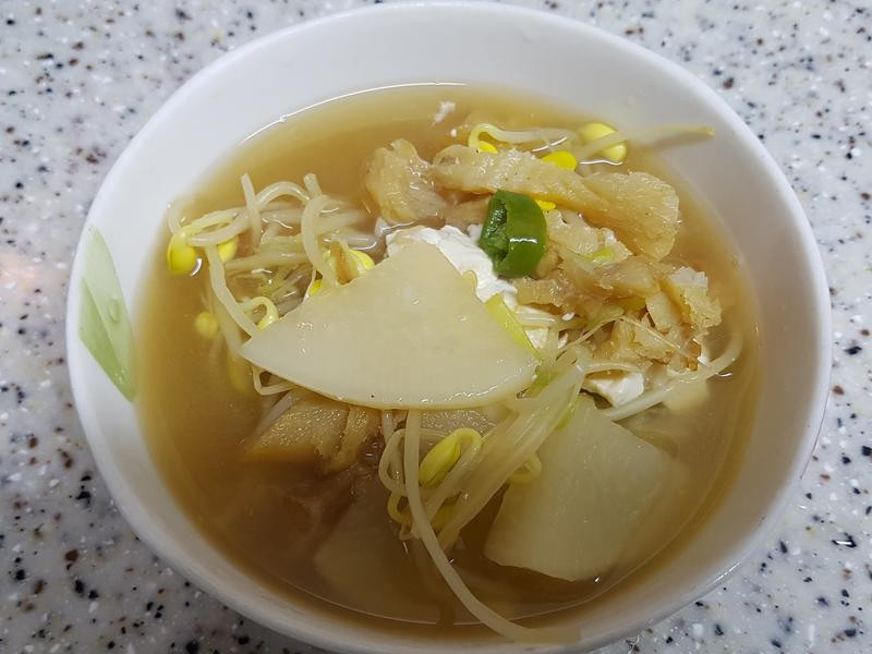 韩式明太鱼干汤