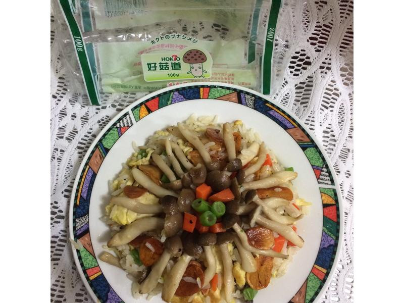 奶油蒜香菇菇炒饭