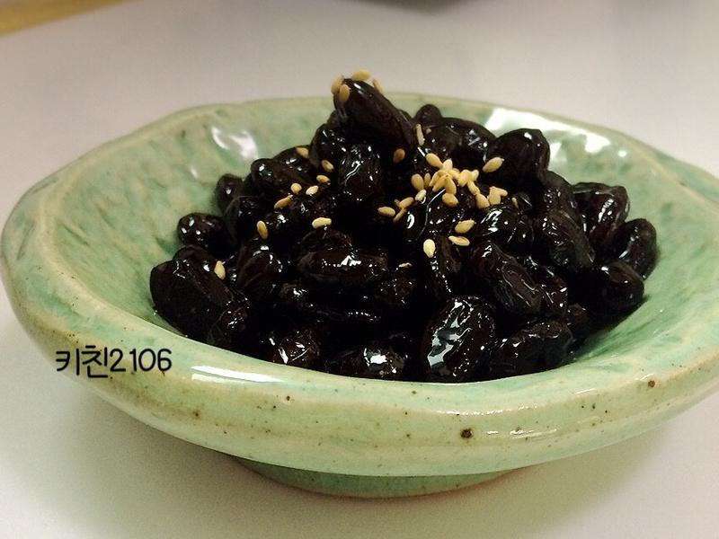 韩国酱煮黑豆