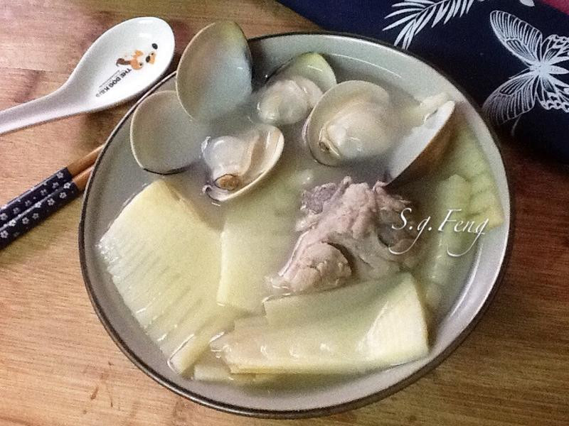 春笋排骨蛤蛎汤