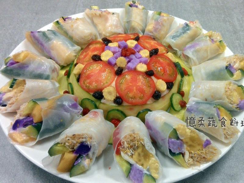 越南粉皮蔬菜卷