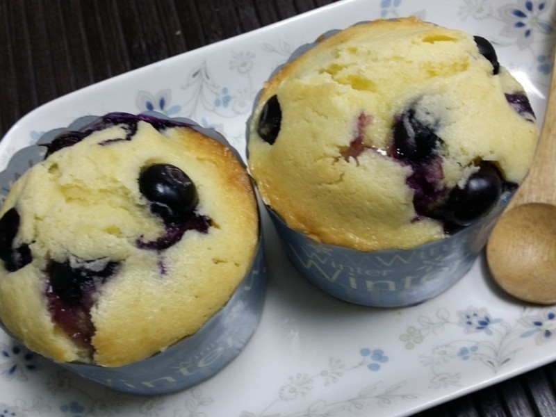 蓝莓玛芬蛋糕
