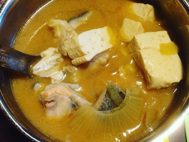 鲑鱼味噌汤