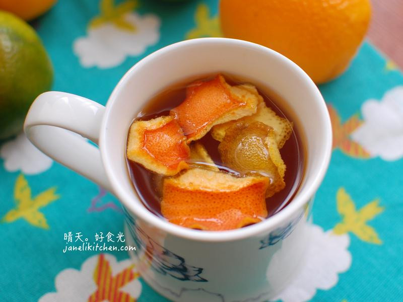 综合柑橘水果茶