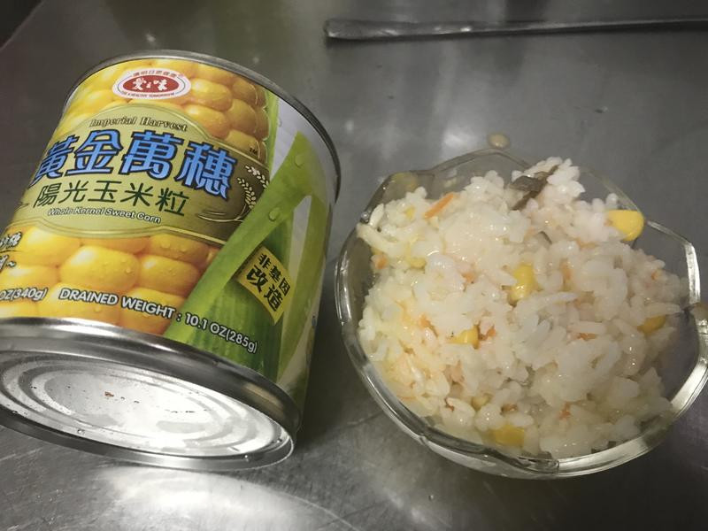 鲭鱼玉米粥