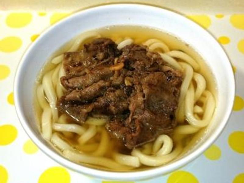 日式蒜香牛肉乌龙面