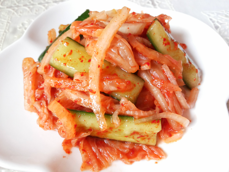 韩式泡菜凉拌小黄瓜