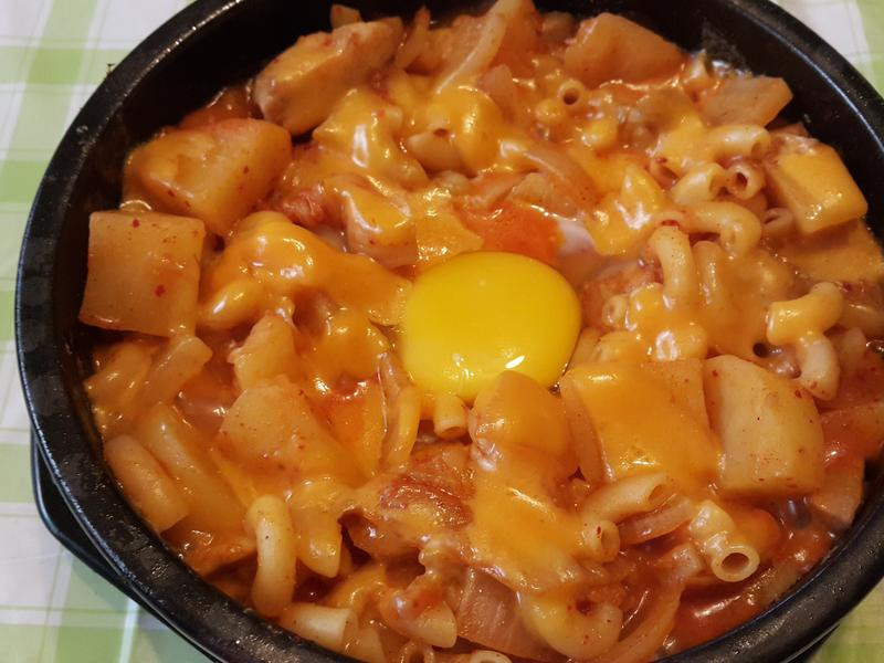 韩式泡菜鸡肉通心粉