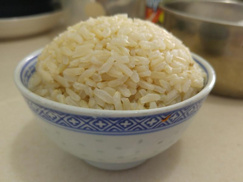 蒸煮糙米饭