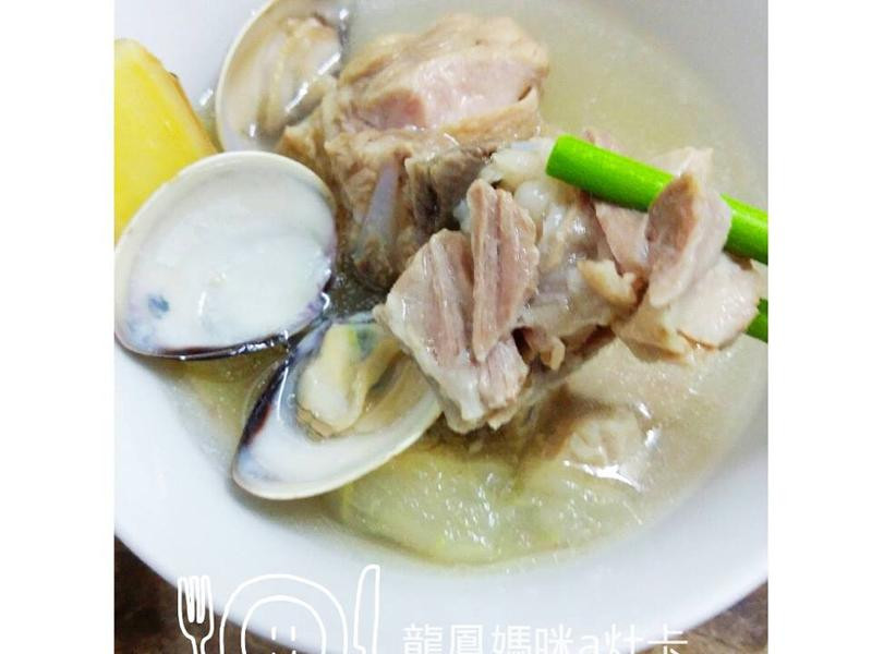 排骨黄瓜蛤蜊汤